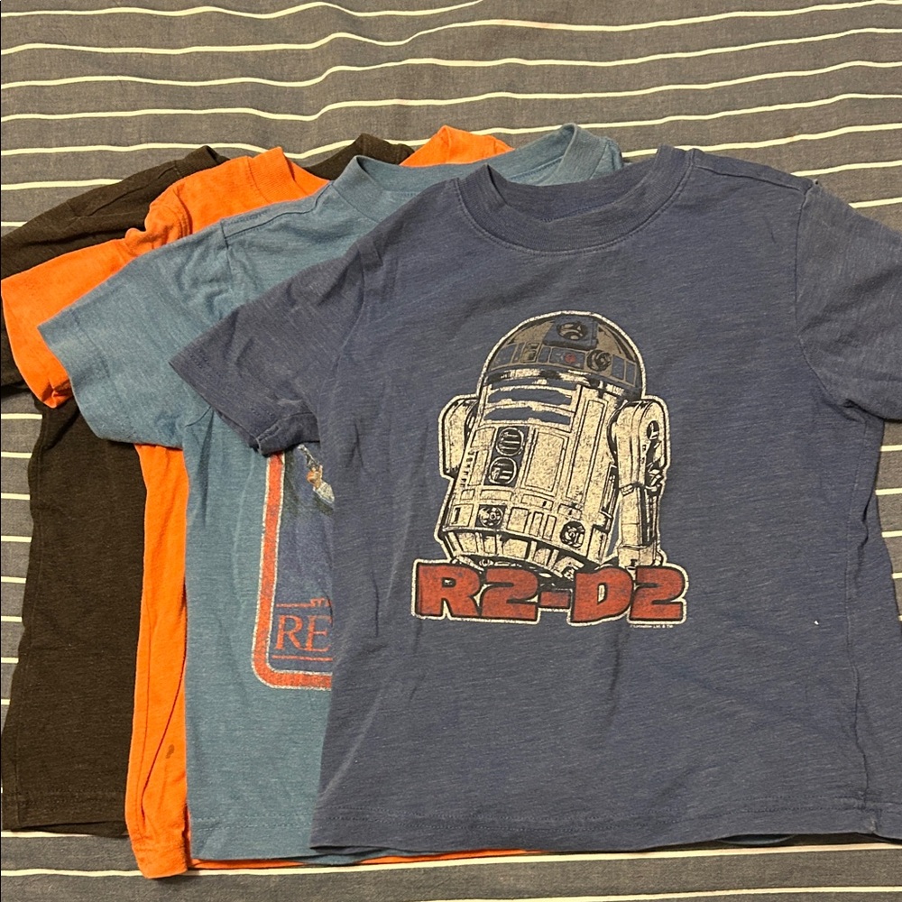 Collectabilitees Old Navy Star Wars Kids Tees- set of 5